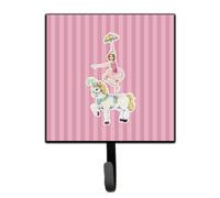 """"Caroline's Treasures Circus Performer Wall Hook Small Multicolor""""