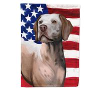 """"Caroline's Treasures CK6458GF Braque du Bourbonnais Bandiere da giardino americane per esterni multicolore""""