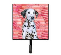 """"Caroline's Treasures Dalmatian Puppy Love Wall Hook Small Multicolor""""