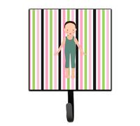 """"Caroline's Treasures Dancer Bikatard Flex Hands Wall Hook Small Multicolor""""