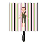 """"Caroline's Treasures Dancer Bikatard Flexed Hands Wall Hook Small Multicolor""""