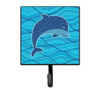 """"Caroline's Treasures Dolphin Wall Hook Small Multicolor""""