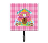 """"Caroline's Treasures Easter Rabbit's House Wall Hook Small Multicolor""""