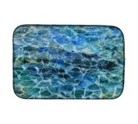 """"Caroline's Treasures Eel Under Water Dish Drying Mat 14"""""""" x 21"""""""" Multicolor""""