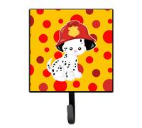 """"Caroline's Treasures Fireman Dalmatian Puppy Wall Hook Small Multicolor""""