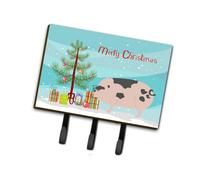 """"Caroline's Treasures Gloucester Old Spot Pig Christmas Wall Hook Triple""""