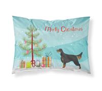 """"Caroline's Treasures Gordon Setter Pillowcase Standard Christmas Tree""""