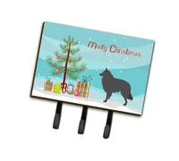 """"Caroline's Treasures Groenendael Belgian Shepherd Wall Hook Triple Christmas Tree""""