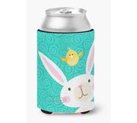""""Caroline's Treasures Happy Easter Rabbit Can or Bottle Hugger contenitore per bevande fredde CC multicolore""""