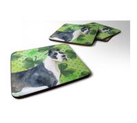 """"Caroline's Treasures Harlequin Dane St Patrick's Decorative coasters Multicolor""""