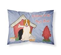 """"Caroline's Treasures House Collection Central Asian Shepherd Dog Fabric Standard Pillowcase BB2803PILLOWCASE Multicolor""""