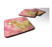 """"Caroline's Treasures Italian Greyhound Love Decorative coasters Multicolor""""