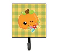 """"Caroline's Treasures Mr. Winky Pumpkin Wall Hook Small Multicolor""""