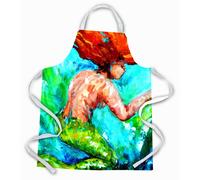 """"""""Caroline's Treasures MW1200APRON Grembiule Mermaids Heaven, grande, multicolore""""""""