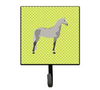 """"Caroline's Treasures Orlov Trotter Horse Green Wall Hook Small Multicolor""""