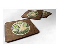 """"""""Caroline's Treasures SS8325FC Sottobicchieri in schiuma Chihuahua (set da 4) 3,5"""""""""""""""" A x 3,5"""""""""""""""" L Multicolore""""""""