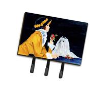 """"Caroline's Treasures SS8537TH68 Lady with Her Maltese Leash Holder or Key Hook Large Multicolor""""