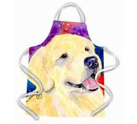 """"Caroline's Treasures SS8753APRON Grembiule Golden Retriever Grande Multicolore""""