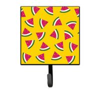 """"Caroline's Treasures Watermelon on Yellow Wall Hook Small Multicolor""""