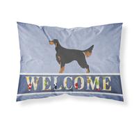 """"Caroline's Treasures Welcome Gordon Setter Pillowcase Standard""""