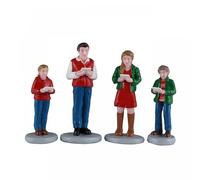 Caroling Family Set Of 4 Cod. 62614