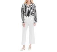 Caroll 252p-paolino Pantaloni, Lucent White, 48 Donna
