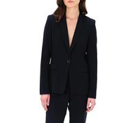 Caroll giacca tailleur taglio aderente blu navy 46