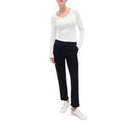 Caroll PK011-ADELMOB Pantaloni a Sigaretta 7/8, Nero, 36, 40 Women's