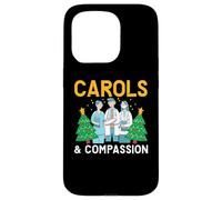 Carols & Compassion Nursing, infermiera medica, Natale Custodia per iPhone 15 Pro