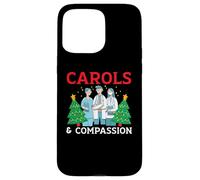 Carols & Compassion Nursing, infermiera medica, Natale Custodia per iPhone 15 Pro Max