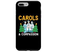 Carols & Compassion Nursing, infermiera medica, Natale Custodia per iPhone 7 Plus/8 Plus