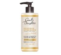 Carol's Daughter, Goddess Strength, Crema rinforzante leave-in con olio di ricino, zenzero, semi di cumino nero per capelli fragili, 10.0 fl oz / 296 ml