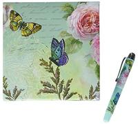 Carol's Rose Garden/for Arts Sake Farfalla Blooms-Blocco per Appunti