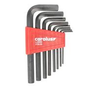 Carolus 3720.00 - Set di chiavi a brugola, 8 pezzi, 2-10 mm
