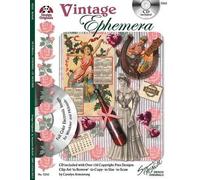Carolyn Armstrong Vintage Ephemera with CD (Tascabile)