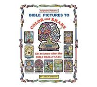 Carolyn Erickson Bible Pictures to Color and Share (Tascabile)