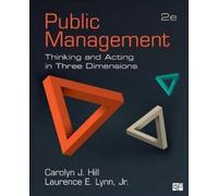 Carolyn J. Hill Laurence E. Lynn Jr Public Management (Tascabile)