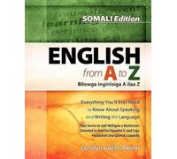 Carolyn Judith Akinyi Somali Edition - English From A To Z (Tascabile)