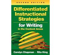 Carolyn M. Chap Differentiated Instructional Strategies for Writing (Tascabile)