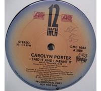 Carolyn Porter - I Said It And I Meant It - Atlantic