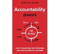 Carolyn Taylor Accountability@work (Tascabile) @work Series