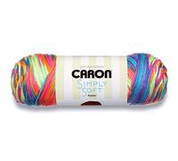 Caron International 29402222003 Simply Soft gomitolo di Filato ombré, 142 gr, Color Avocado Rainbow Bright