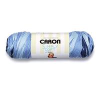 Caron International 29402222003 Simply Soft gomitolo di Filato ombré, 142 gr, Color Avocado SAT Blue Jeans