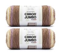 Caron Jumbo Ombre - Gomitolo di filo, confezione da 2