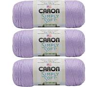 Caron Simply Soft - Confezione da 3 gomitoli di Filo Morbido #H97003-9717 Orchidea