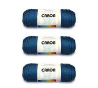 Caron Simply Soft Ocean - Gomitolo di filato acrilico, 3 confezioni da 170 g, 4 medi (pettinati), 300 m, per lavori a maglia/uncinetto