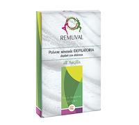 CARONE COSMETIC “REMUVAL” 100% Made in Italy - Polvere Minerale Depilatoria 2 x 100g - Con Argilla verde - Crema depilatoria uomo e donna - anche per pelli sensibili - Crema Depilatoria naturale