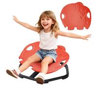 Carosello autismo per bambini, sedia girevole con maniglia, sedia girevole sensoriale a 360°, giocattolo per autismo, strumento di aiuto ADHD, allenamento coordinazione fisica ed equilibrio, sedia di