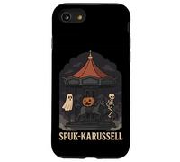 Carosello infestato con fantasmi e zucca Custodia per iPhone SE (2020) / 7/8