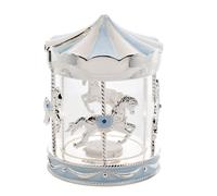 Carosello Scatola Di Soldi Blu Argento Placcato Da Bambino